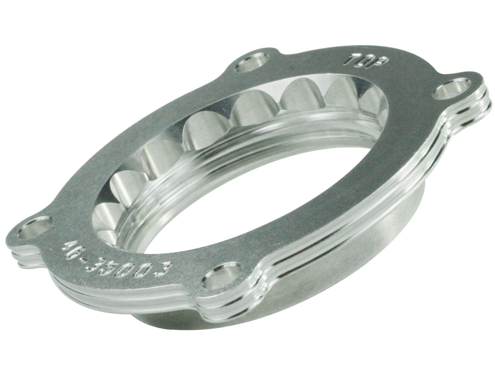 aFe Power 46-35003 Silver Bullet Throttle Body Spacer for 12-18 Jeep Wrangler JK with 3.6L
