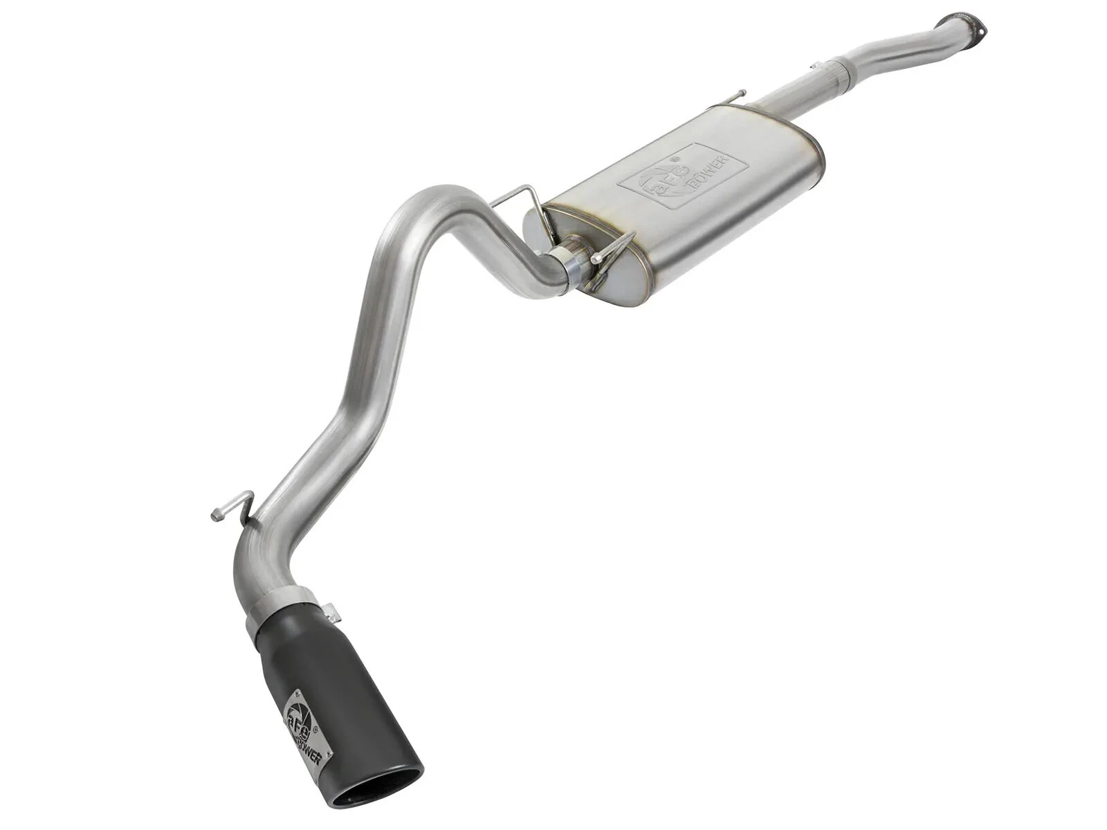 aFe Power 49-46026-P MACH Force-Xp 3" Stainless Steel Cat-Back Exhaust System with Polished Tip for 16-23 Toyota Tacoma V6-3.5L