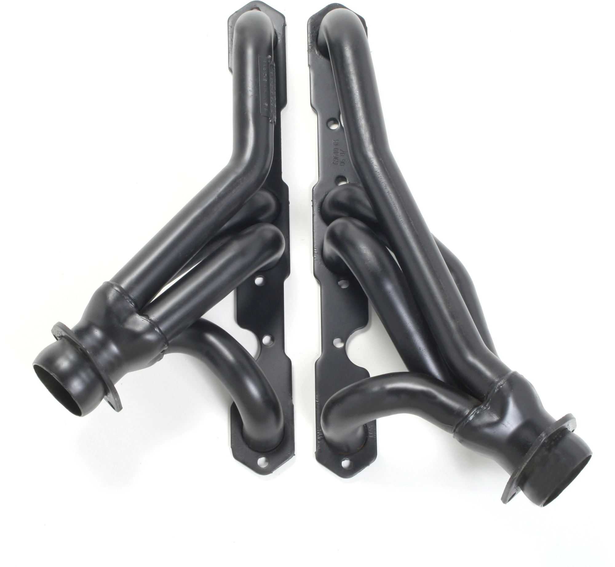 Hedman Hedders 69640 Standard-Duty Uncoated Headers for 87-95 Jeep Wrangler YJ with Small Block Chevy Engine (Under Chassis Exit)