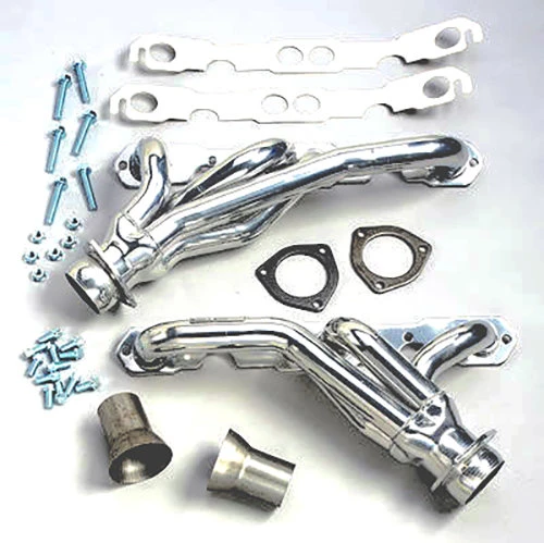 Hedman Hedders 69646 Header with High Temp Coating for 87-95 Jeep Wrangler YJ with Small Block Chevy Engine