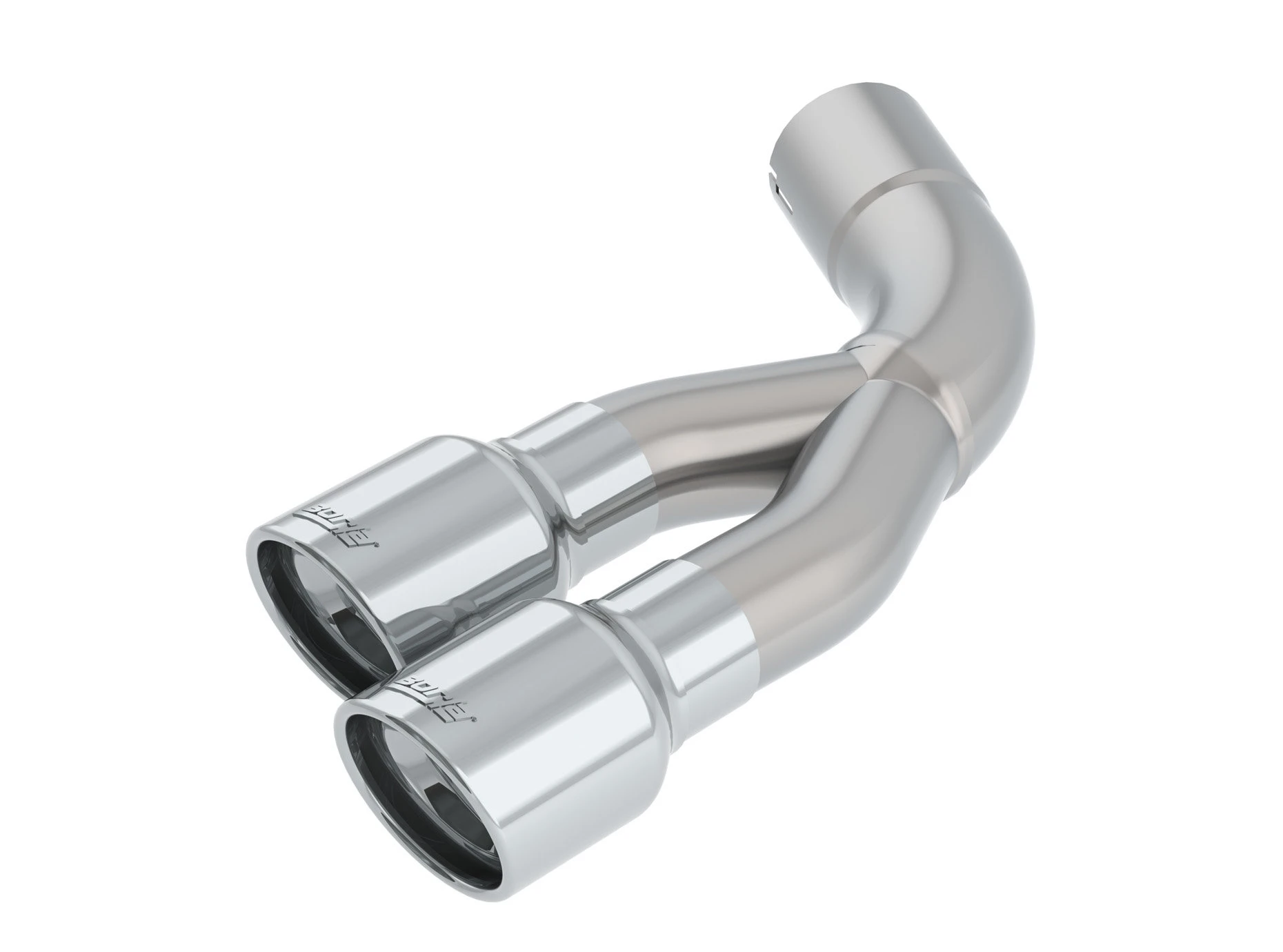 Borla 60701CB T-304 Stainless Steel Exhaust Tips for Borla Cat Back Systems Dual Side Exit Tips in Black