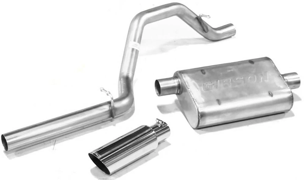 Gibson 617702 Stainless Steel Cat-Back System for 04-06 Jeep Wrangler TJ Unlimited with 4.0L I-6 Gasoline Engine
