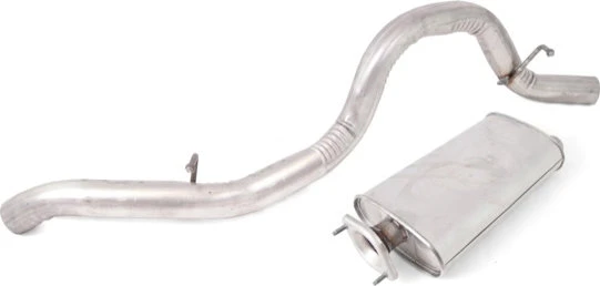 Crown Automotive 52019241AF Muffler & Tail Pipe Combo for 00-06 Jeep Wrangler TJ