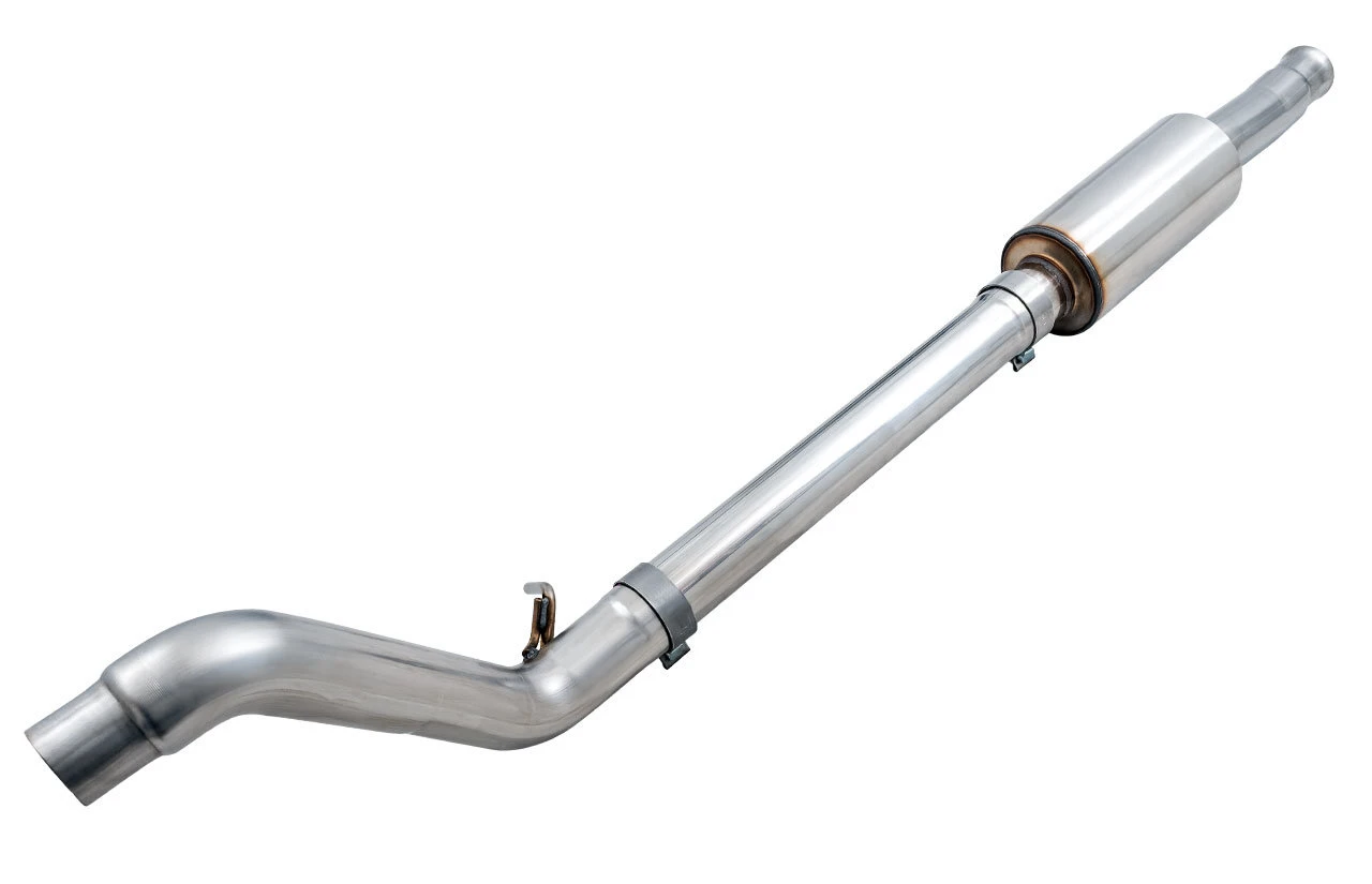 AWE Exhaust 3015-11003 Mid-Pipes Resonated Mid-Pipe for 18-26 Jeep Wrangler JL 2.0L
