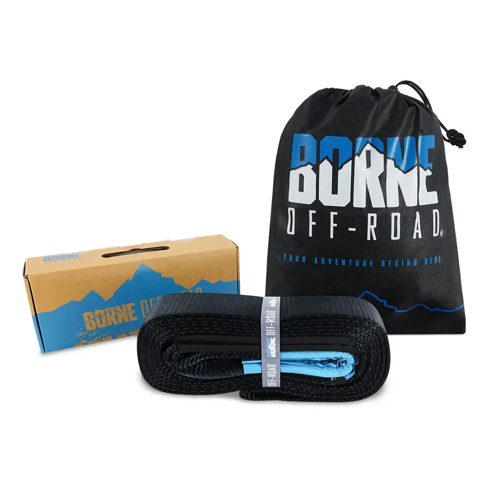 Mishimoto BNTW-4-30 Borne Off-Road Tow Strap - 4" x 30'