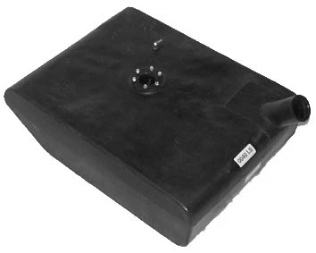 MTS 0040LS Polyethylene Underseat Fuel Tank for 61-63 Jeep CJ-3B ( with 6 Bolt Pattern Sending Unit )