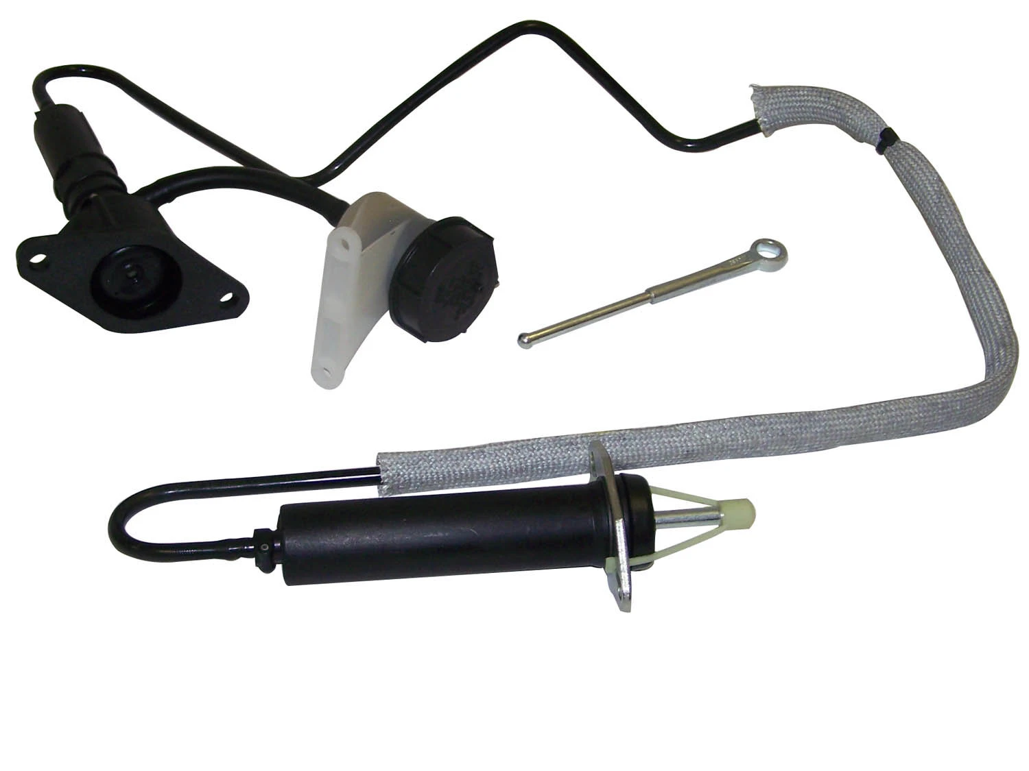 Crown Automotive 52107624 Clutch Master Cylinder, Clutch Slave Cylinder & Hose Kit for 93-96 Jeep Grand Cherokee ZJ