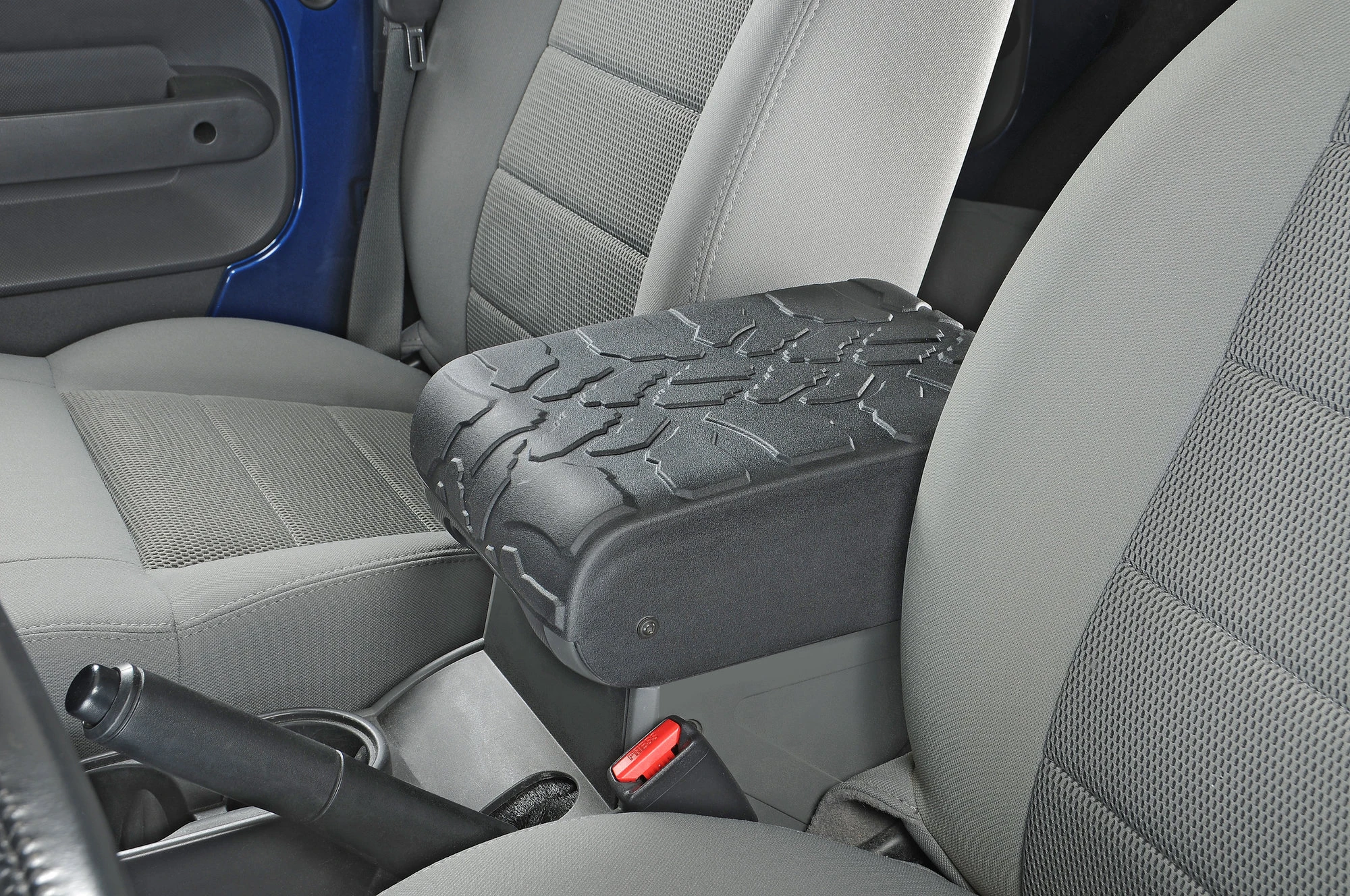 Boomerang Enterprises AP-JK-BLK Tire Tread ArmPad Rest for 07-10 Jeep Wrangler JK