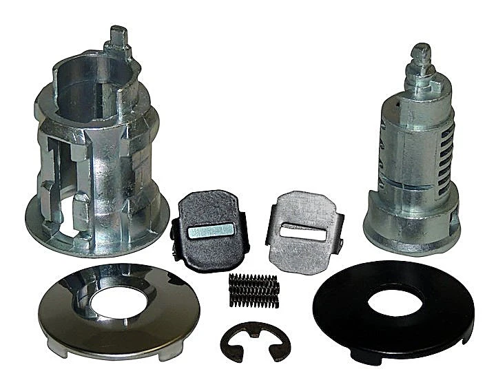 Crown Automotive 4864651 Lock Cylinder Kit for 02-18 Jeep Wrangler TJ, Unlimited & JK; 08-12 Liberty KK; 97-01 Cherokee XJ and 96-98 Grand Cherokee ZJ