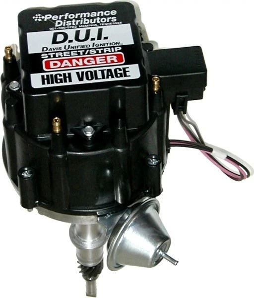 Performance Distributors DUI-40420BK DUI Distributor in Black for 1983-Up Non-Computer Controlled Jeep 2.5L I-4 Gasoline Engine