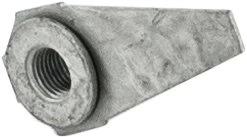 Mopar 06508593AA Track Bar Hex Flange Locking Nut & Retainer for 07-26 Jeep Wrangler JK, JL & Gladiator JT