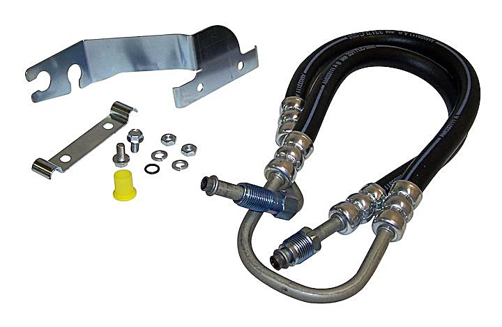 Crown Automotive 52128940AF Power Steering Pressure Hose for 04-07 Jeep Liberty KJ with 3.7L Engine