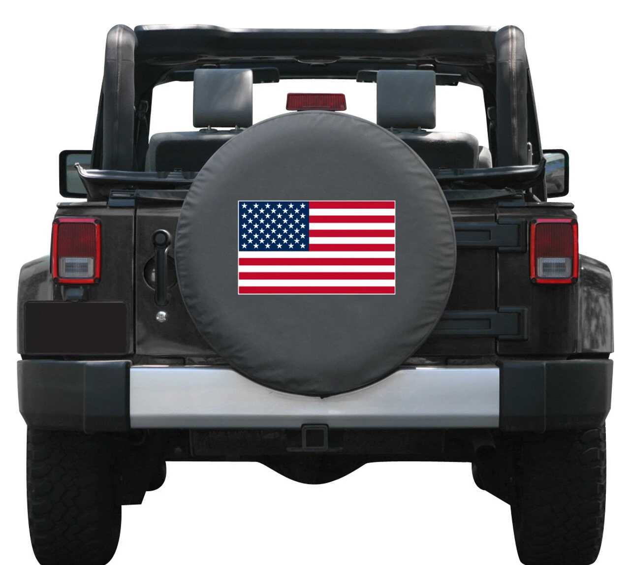 Boomerang Enterprises TC-AF30 Soft Spare Tire Cover with American Flag Print for 29-30" Spare Tire