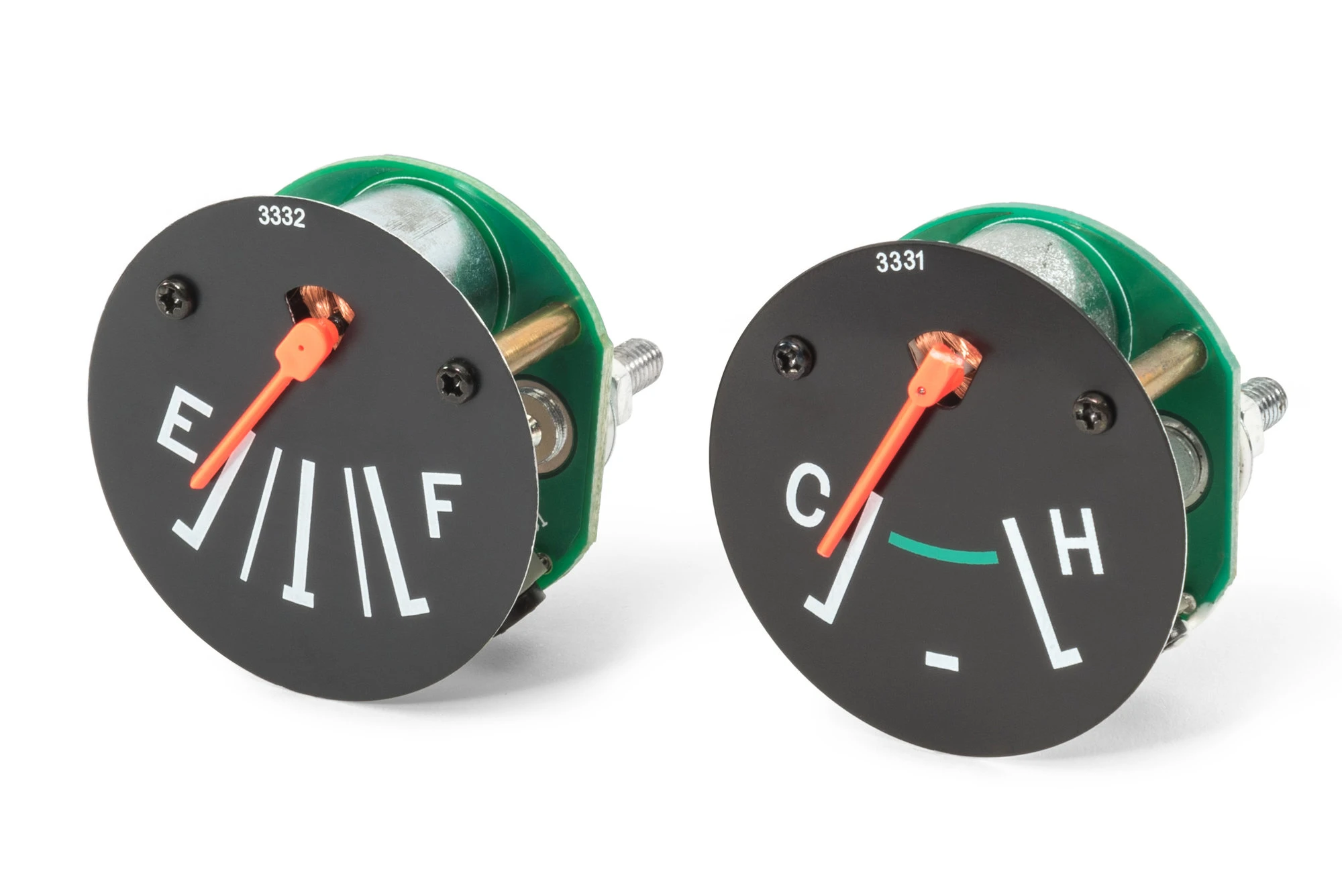 OMIX 17209.01 Fuel Gauge & Temperature Gauge Kit for 55-86 Jeep CJ Series