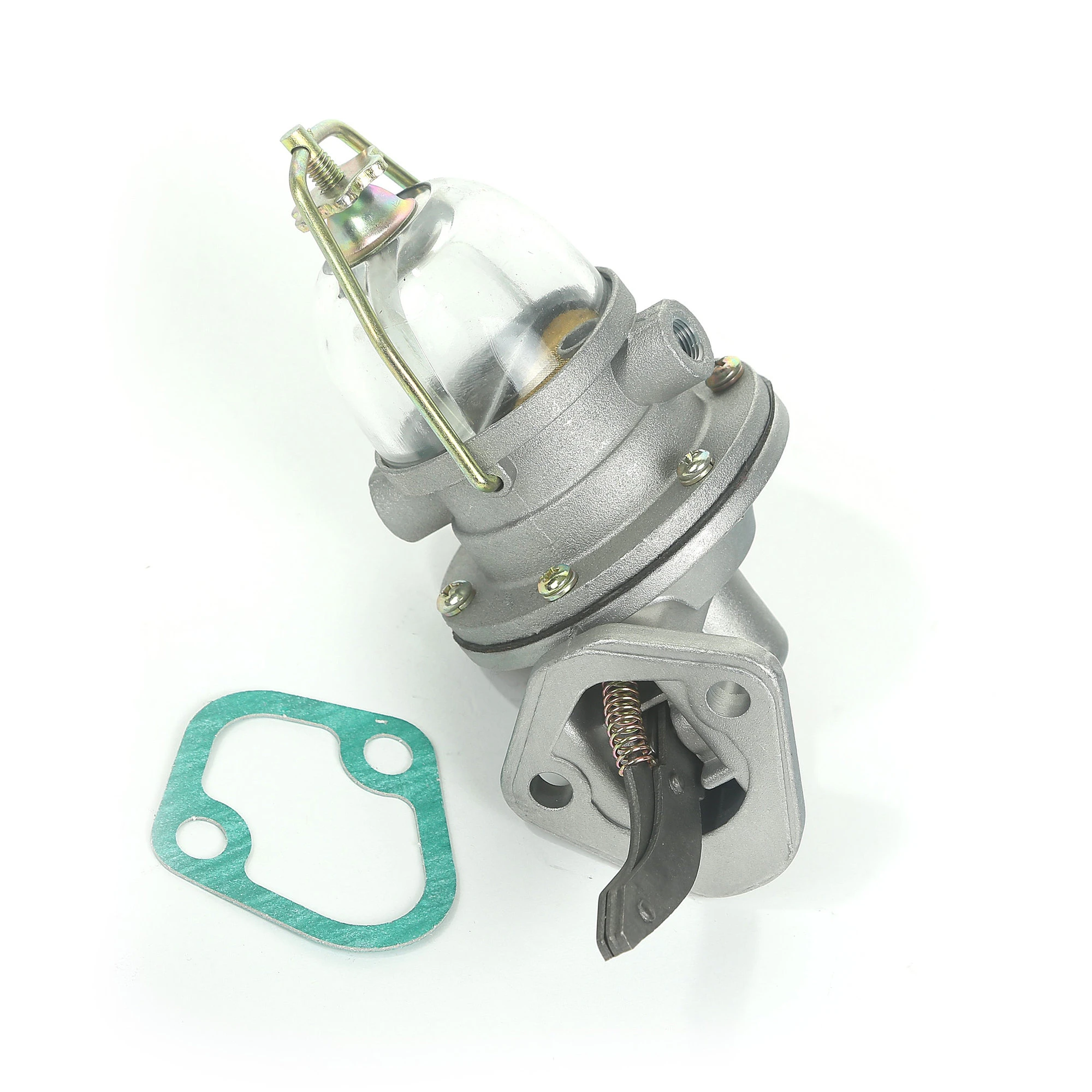 OMIX 17709.01 Fuel Pump with Glass Bowl for 41-71 Jeep Vehicles with 134c.i. Engine