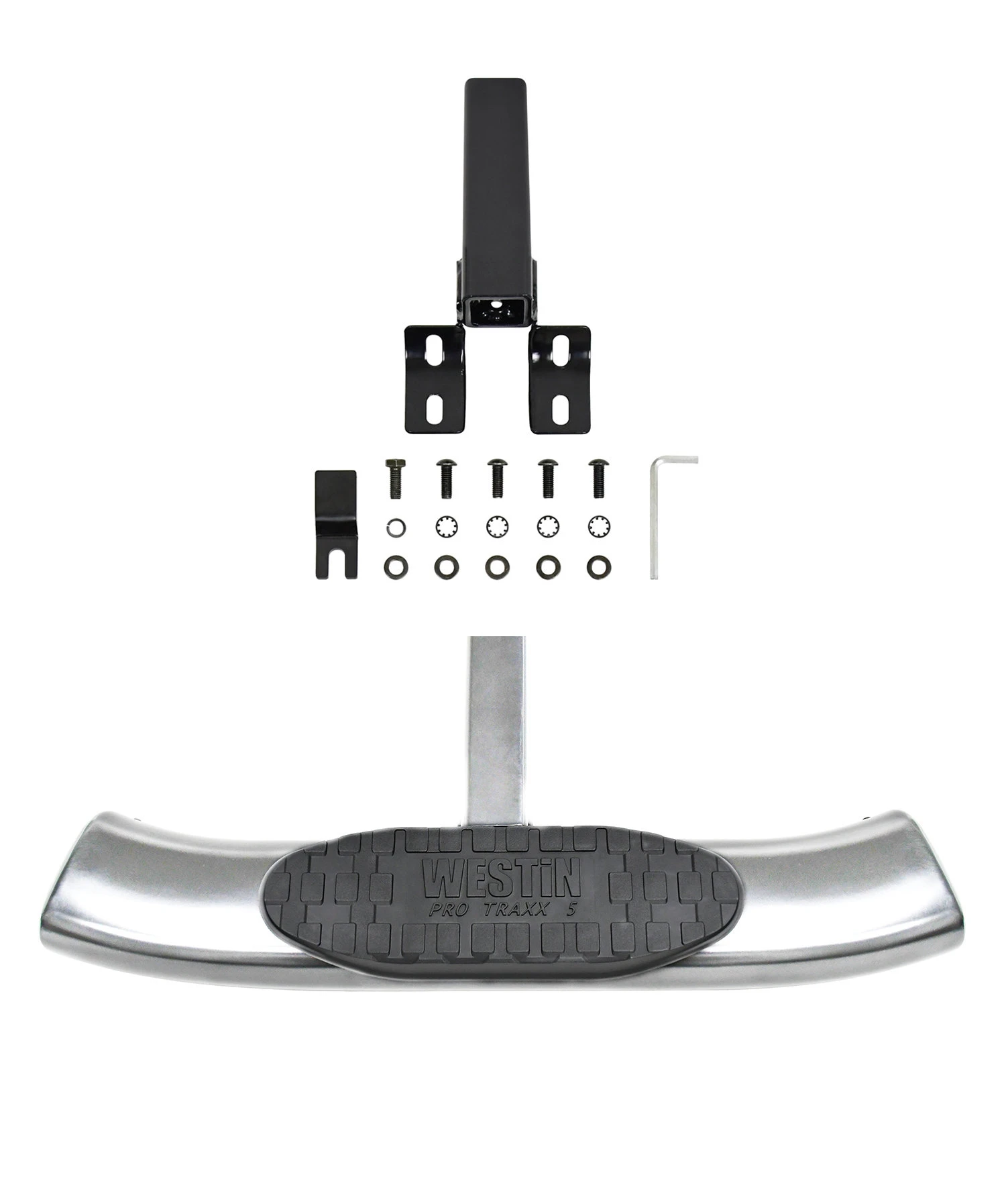 Westin 21-50010 Pro Traxx 5 Hitch Step in Stainless Steel