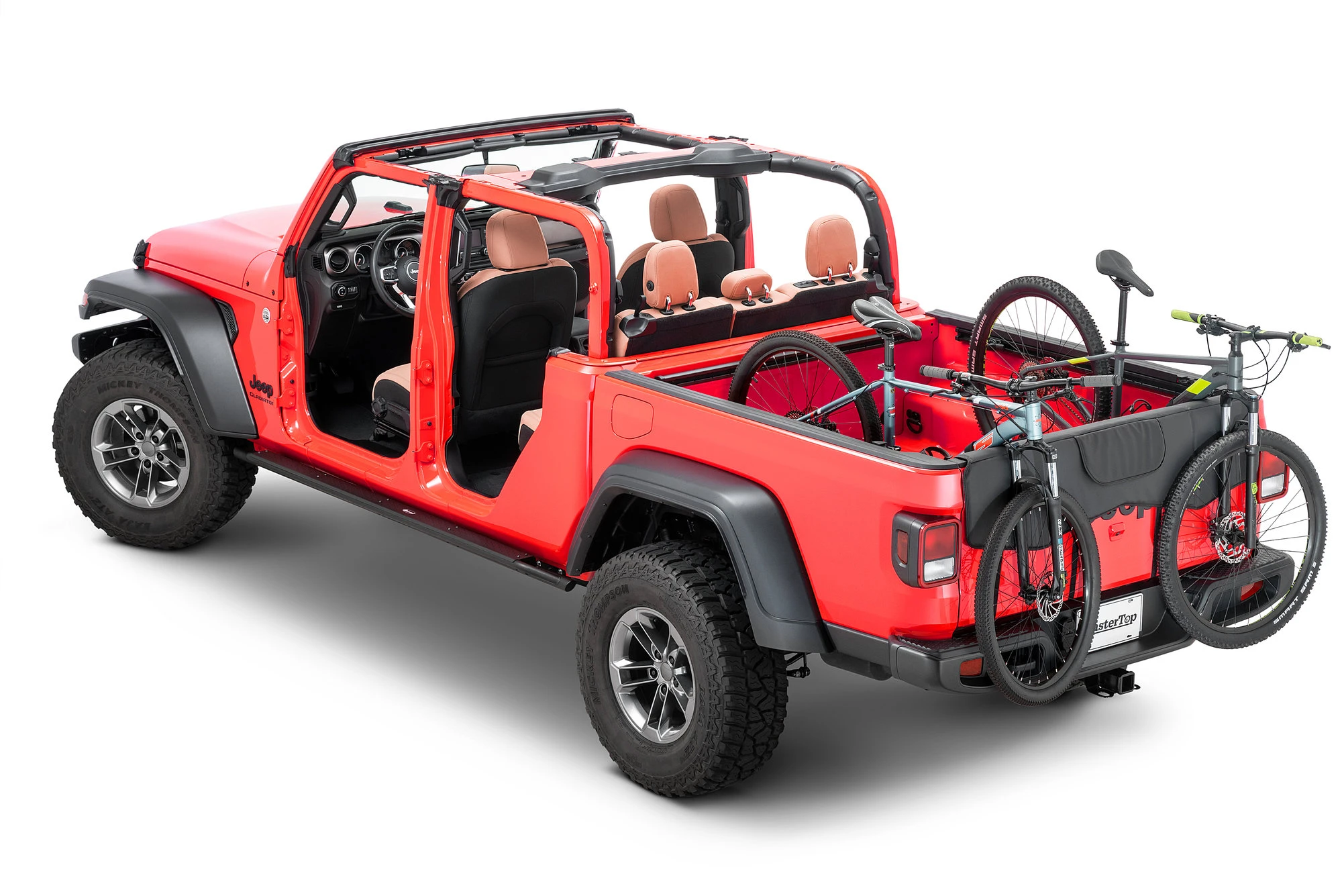 MasterTop 14900701 Tailgate Bike Pad for 20-26 Jeep Gladiator JT