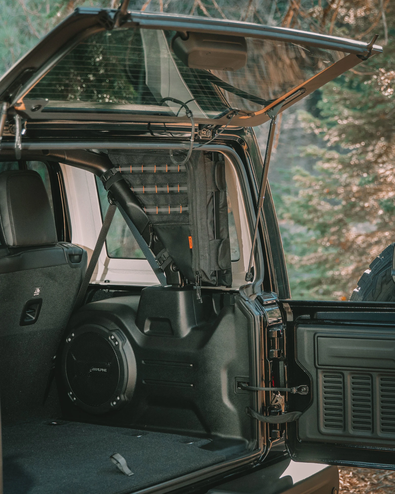 XG Cargo Gama Sportsbar Storage Bags for 07-18 Jeep Wrangler JK Unlimited 4-Door