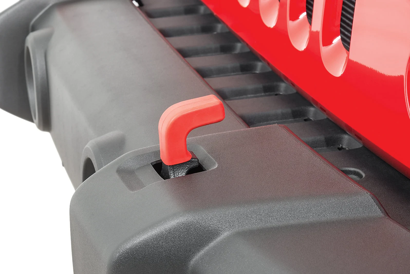 Quadratec Factory Tow Hook Covers in Blue for 07-26 Jeep Wrangler JK, JL & Gladiator JT