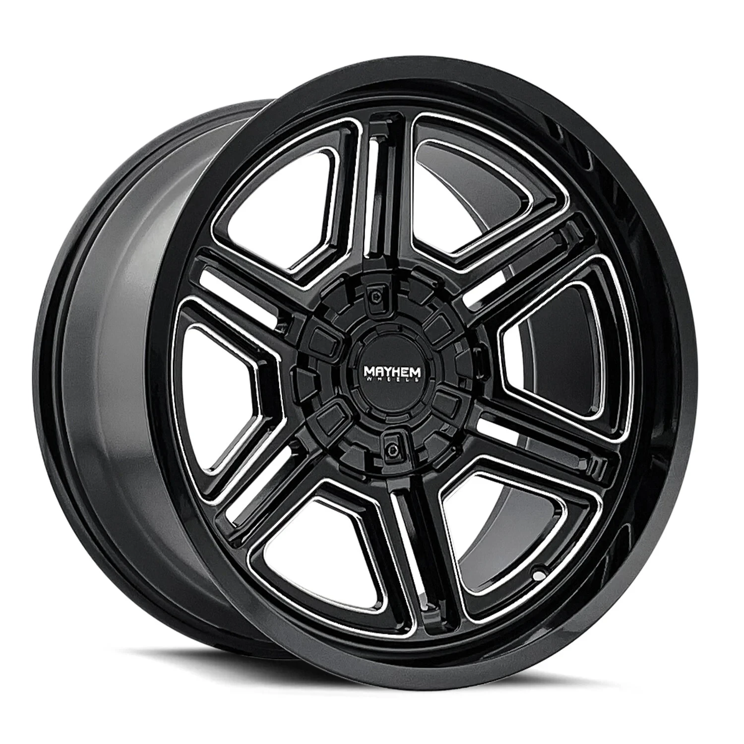 Mayhem 8117-2952MB Hermosa Series 8117 Wheel in 20x9 with 5.71in Backspace Matte Black for 07-26 Jeep Wrangler JK, JL & Gladiator JT