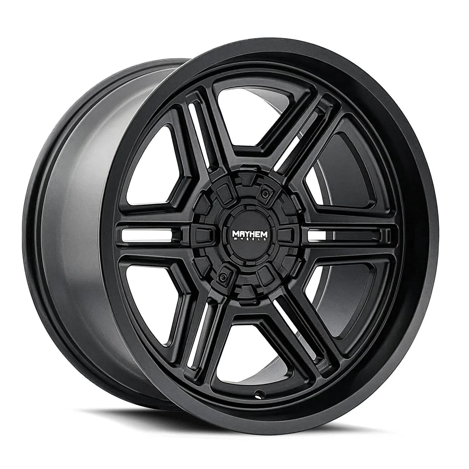 Mayhem 8117-2956MB Hermosa Series 8117 Wheel in 20x9 with 5.71in Backspace Matte Black for 87-06 Jeep Wrangler YJ & TJ