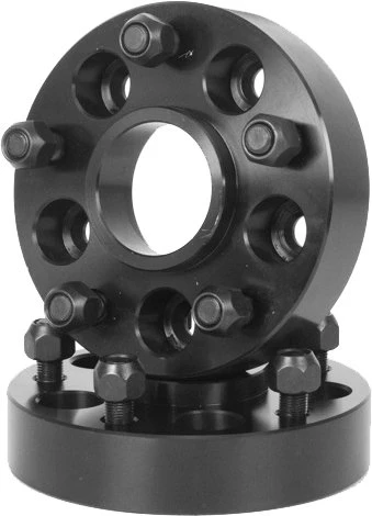Rugged Ridge 15201.11 1.375" Wheel Adapters for Jeeps Changing bolt pattern from 5x4.5" to 5x5"