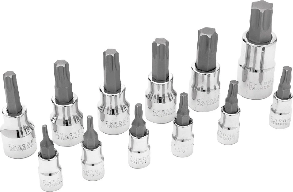 Performance Tool W38802 12 pc Star Bit Socket Set