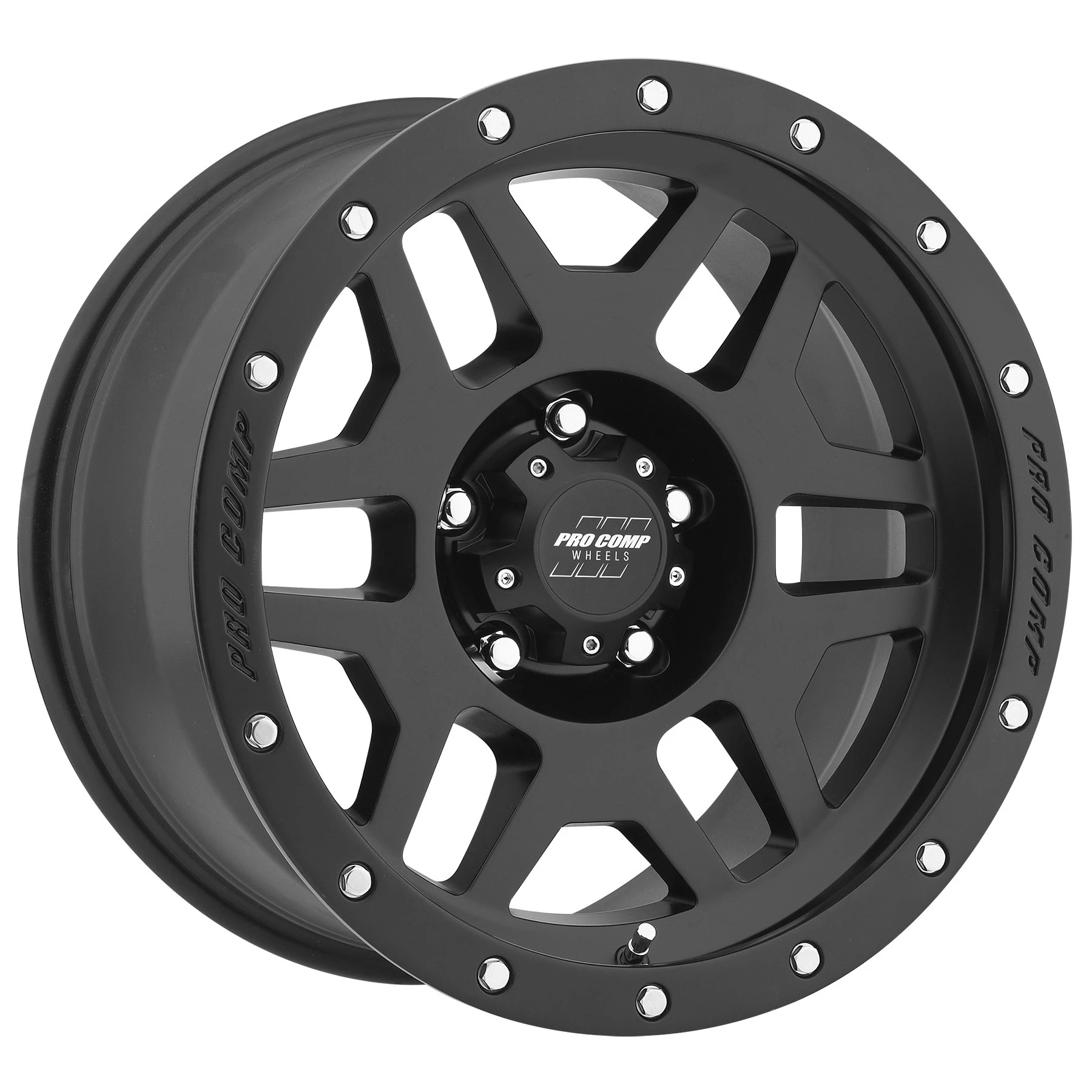 Pro Comp Phaser Series 41 in Black for 07-26 Jeep Wrangler JL, JK & Gladiator JT