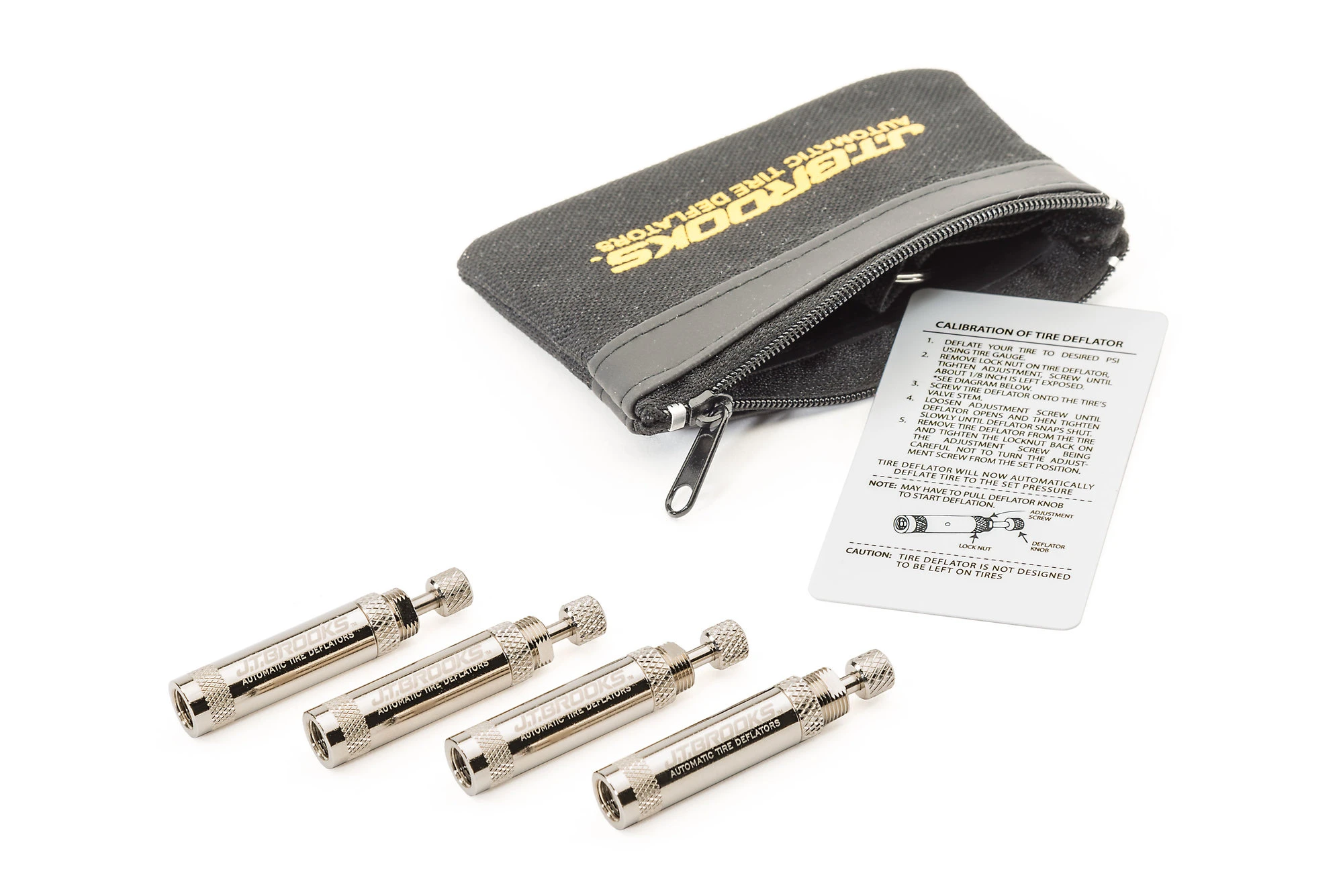 JT Brooks ATD4 Automatic Tire Deflators Standard Set