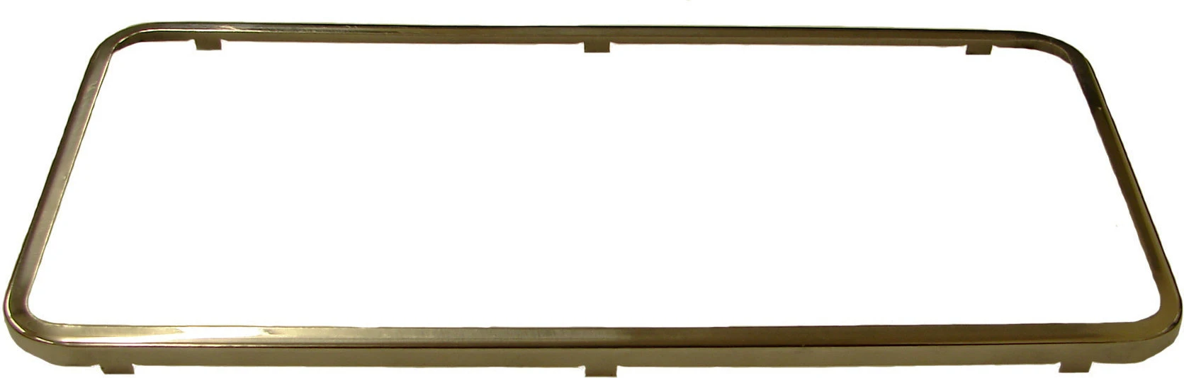 MTS JBEZEL-20 Stainless Steel Gauge Cluster Bezel for 63-73 Jeep J-Series, Commando & Wagoneer