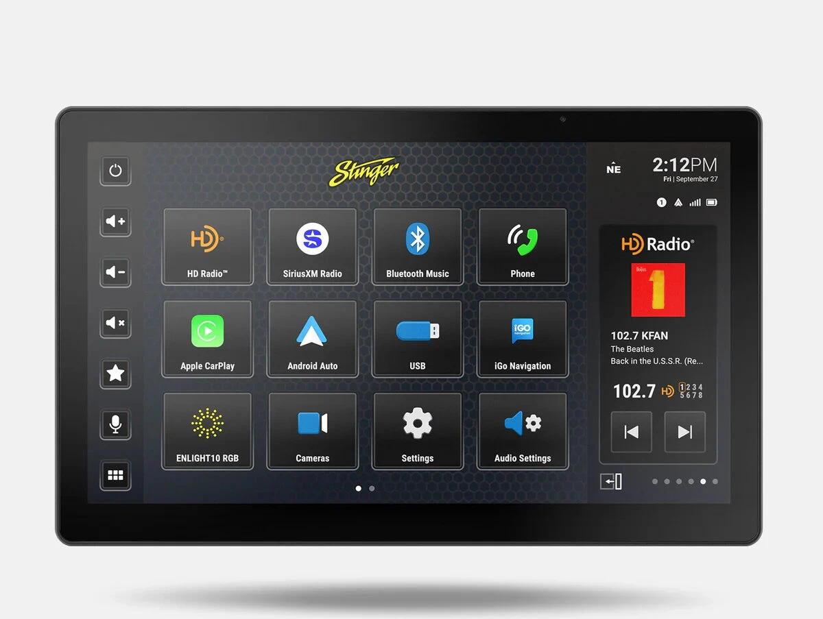 Stinger Off-Road iX212 HORIZON12 Universal 12.8" Car Infotainment Radio