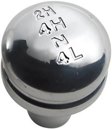 Rampage Products 46009 Billet Transfer Case Knob for 87-95 Jeep Wrangler YJ