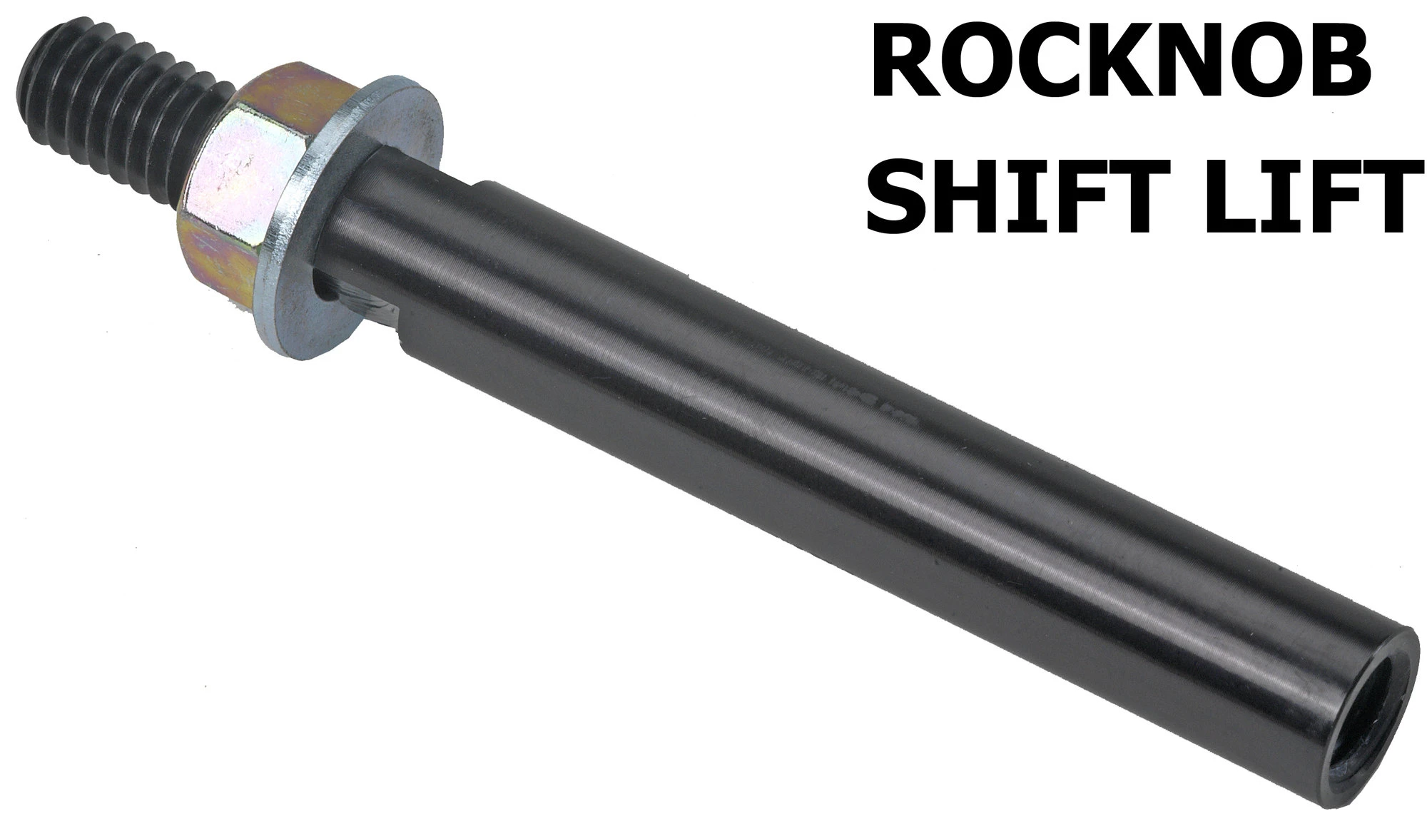 RockNob RN-U-105 (LIFT) Shift Lift 3" Shifter Extension in 10mm x 1.5mm for 97-06 Jeep Wrangler TJ & Unlimited