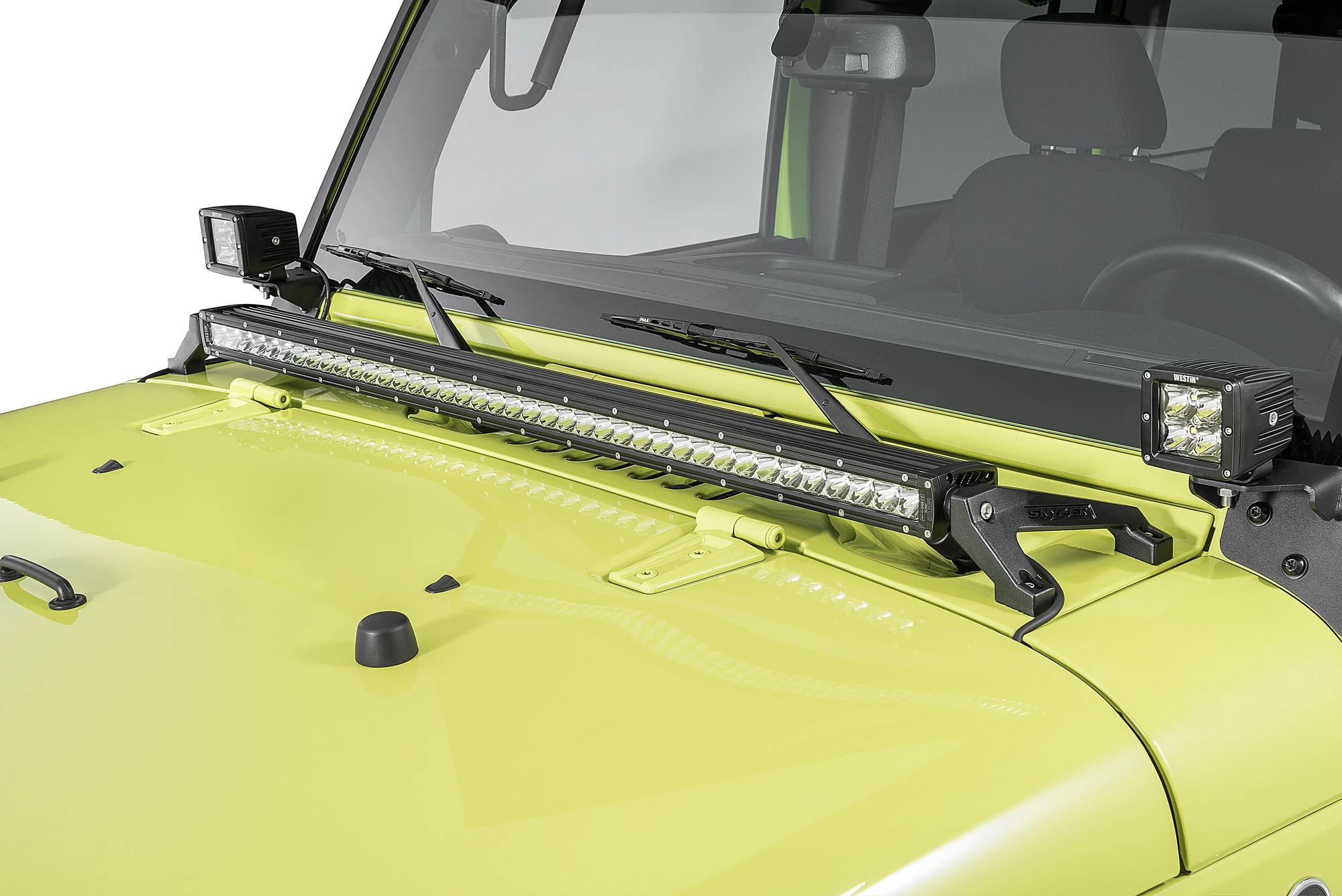 Westin 62-41025 HD LED Cowl Mount for 07-18 Jeep Wrangler JK