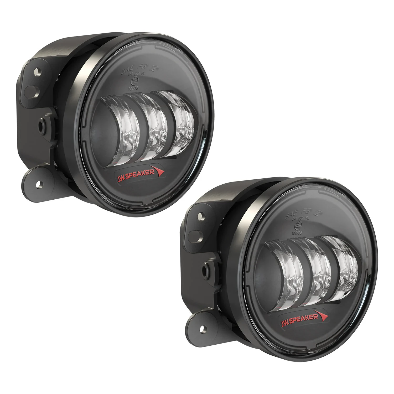 J.W. Speaker 0557983 6145 J2 Series LED Fog Lights Standard version for Jeep Wrangler JL & Gladiator JT