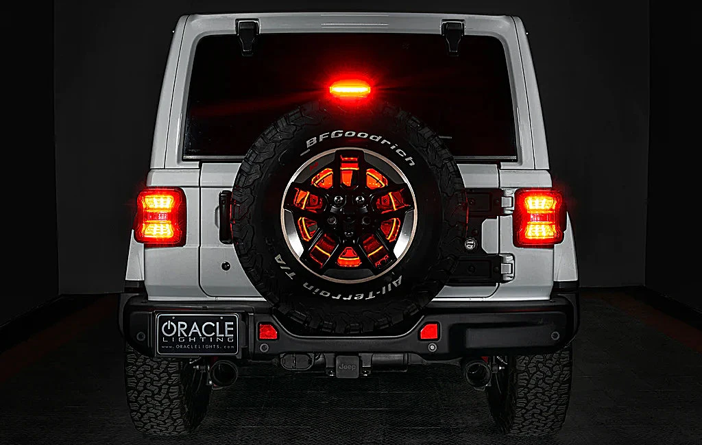 Oracle Lighting 4211-003 LED Illuminated Spare Tire Wheel Ring Third Brake Light