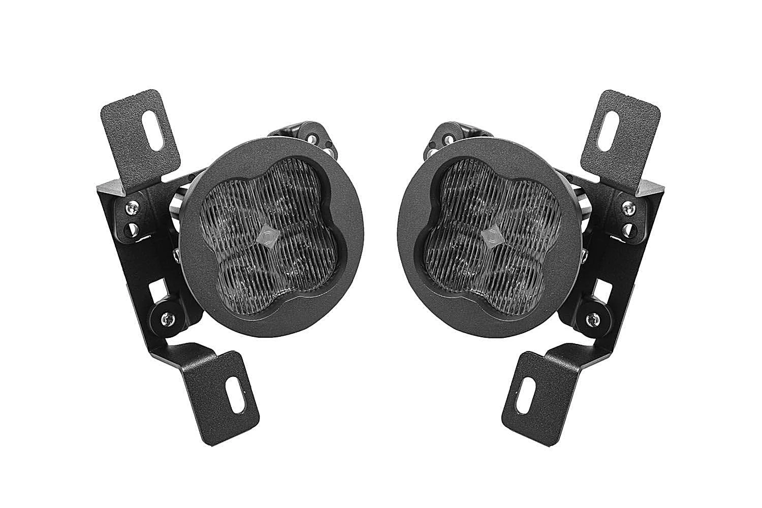 Diode Dynamics DD6688 SS3 LED Fog Light Kit Max Type M White SAE Fog for 07-26 JK, JL Sahara/Rubicon & Gladiator JT Overland/Rubicon
