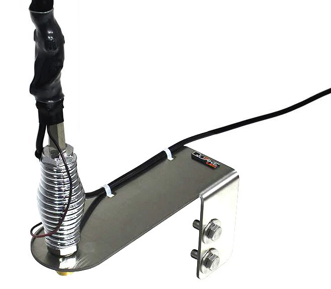Quake LED QBJ1034 Dual CB Antenna Bracket Kit for 20-26 Jeep Gladiator JT