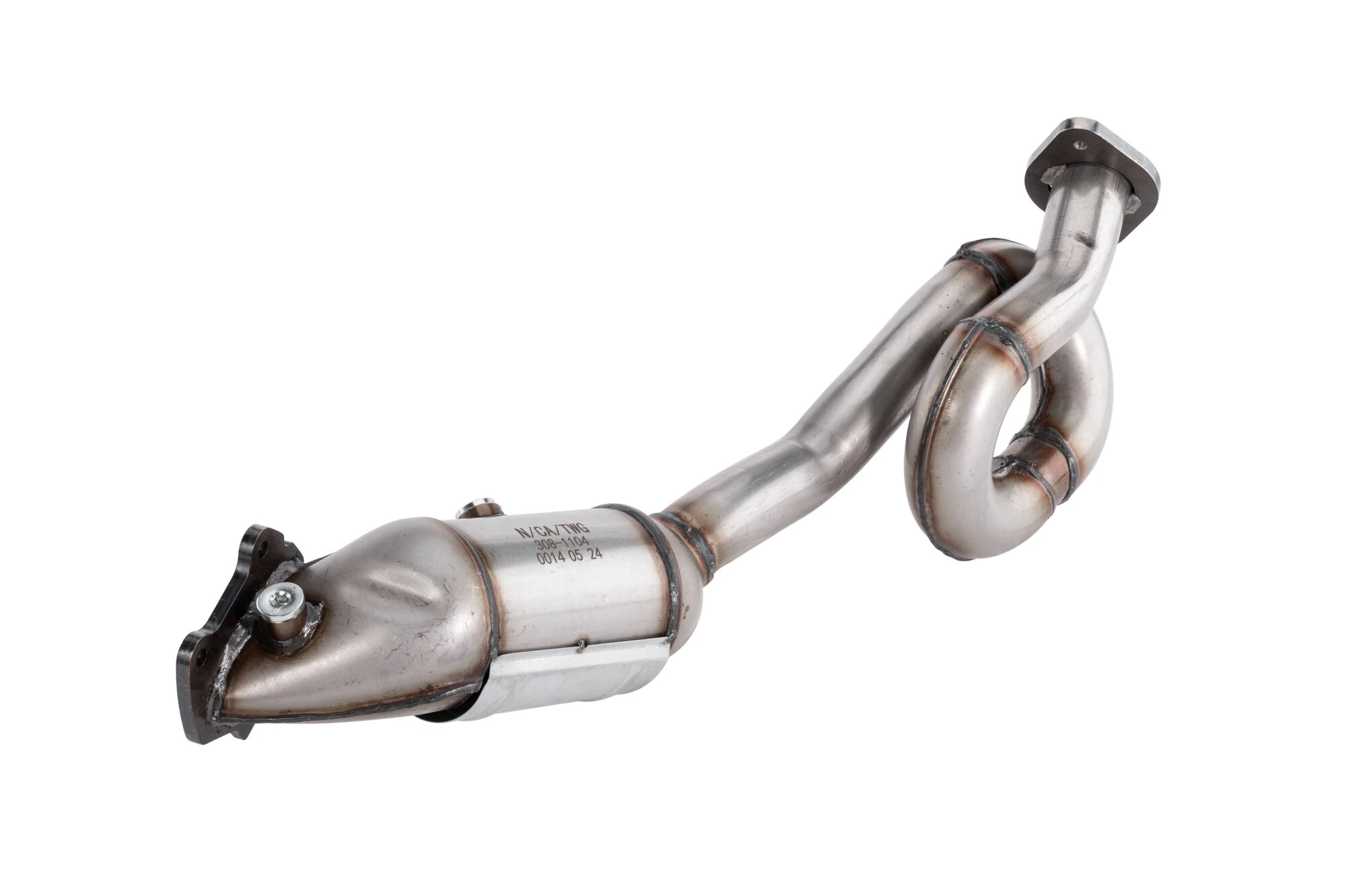AccuPart Exhaust Pipe & Converter for 12-18 Jeep Wrangler JK with 3.6L