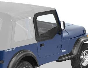 Bestop Soft Upper Doors for 87-95 Jeep Wrangler YJ with Bestop Supertop or Sunrider