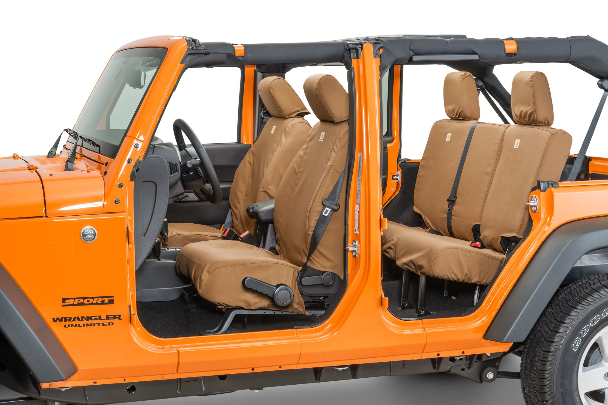 Covercraft Carhartt Rear SeatSaver Seat Protector for 07-18 Jeep Wrangler JK
