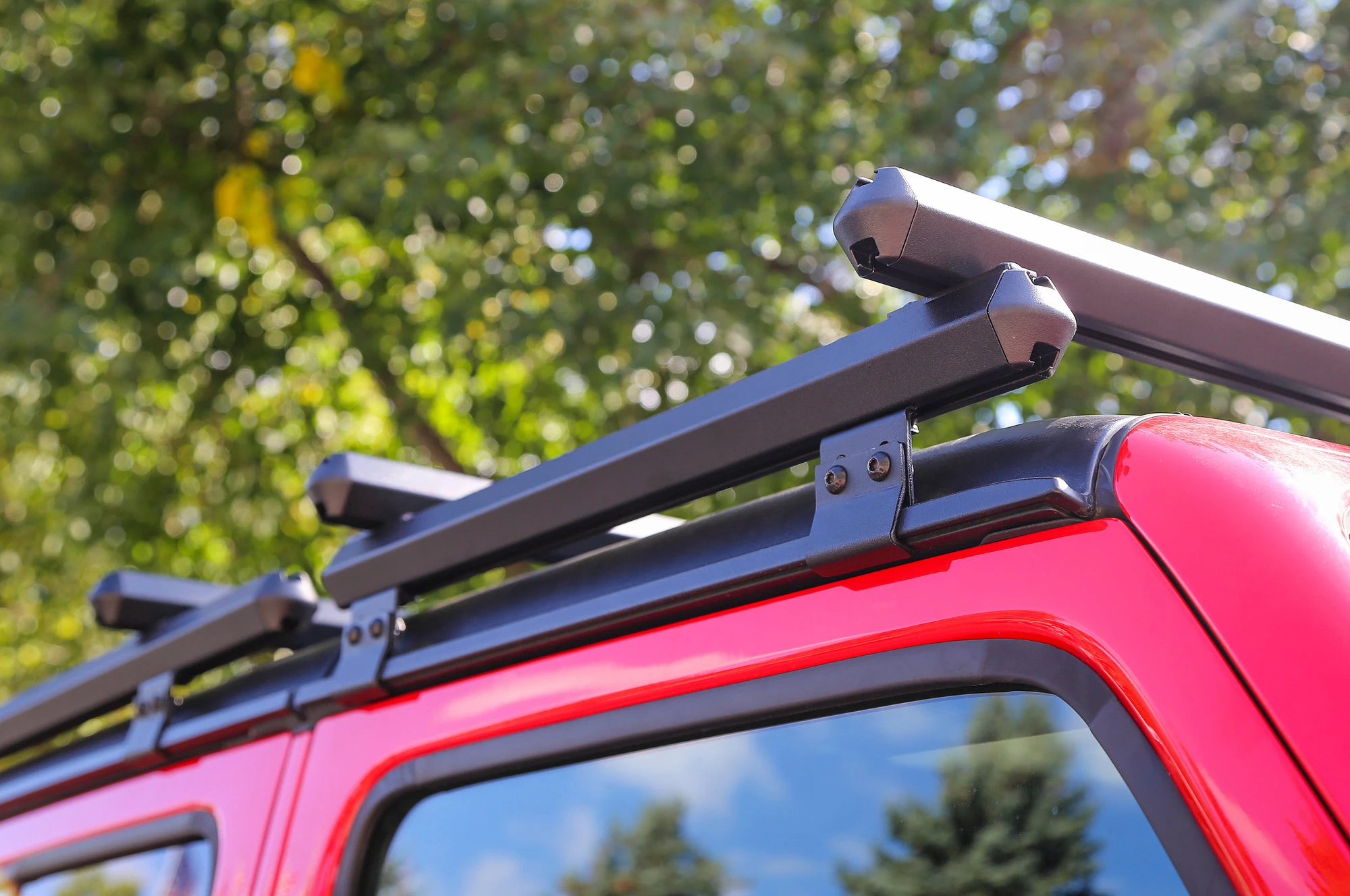 Dee Zee 24" Front Aluminum Roof Rack for 07-25 Jeep Wrangler JK, JL, & Gladiator JT