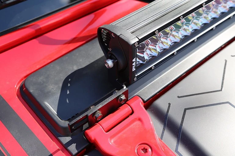 Dee Zee 30" Hood Light Bar Brackets for 07-25 Jeep Wrangler JK, JL & Gladiator JT