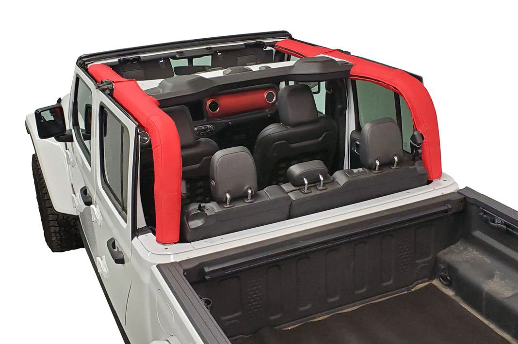 Dirtydog 4X4 Roll Bar Covers for Jeep Gladiator JT