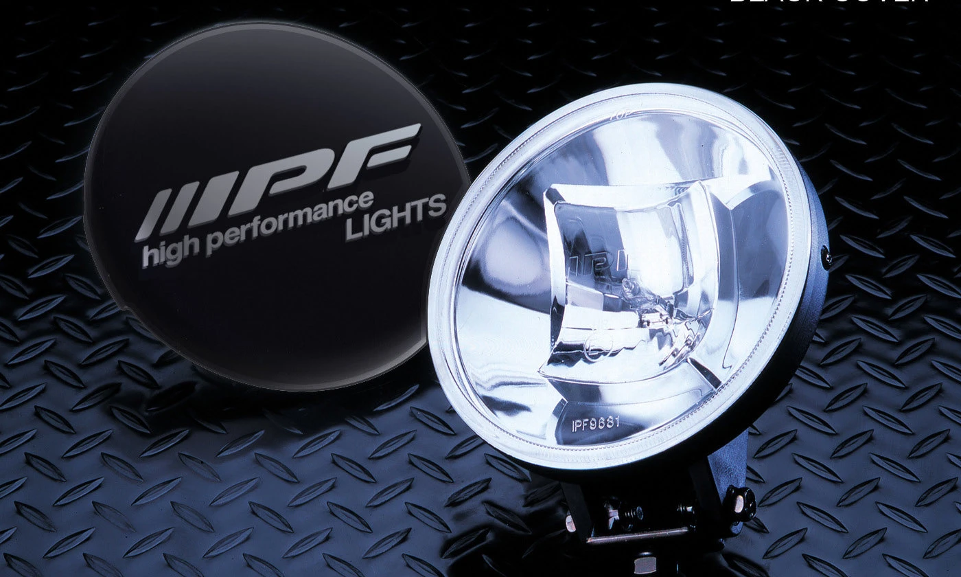 IPF Series Driving Light Kit with Black Covers