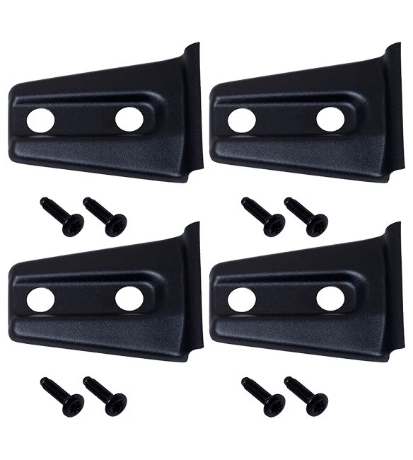 Kentrol Door Hinge Overlays for 07-18 Jeep Wrangler JK 2 Door