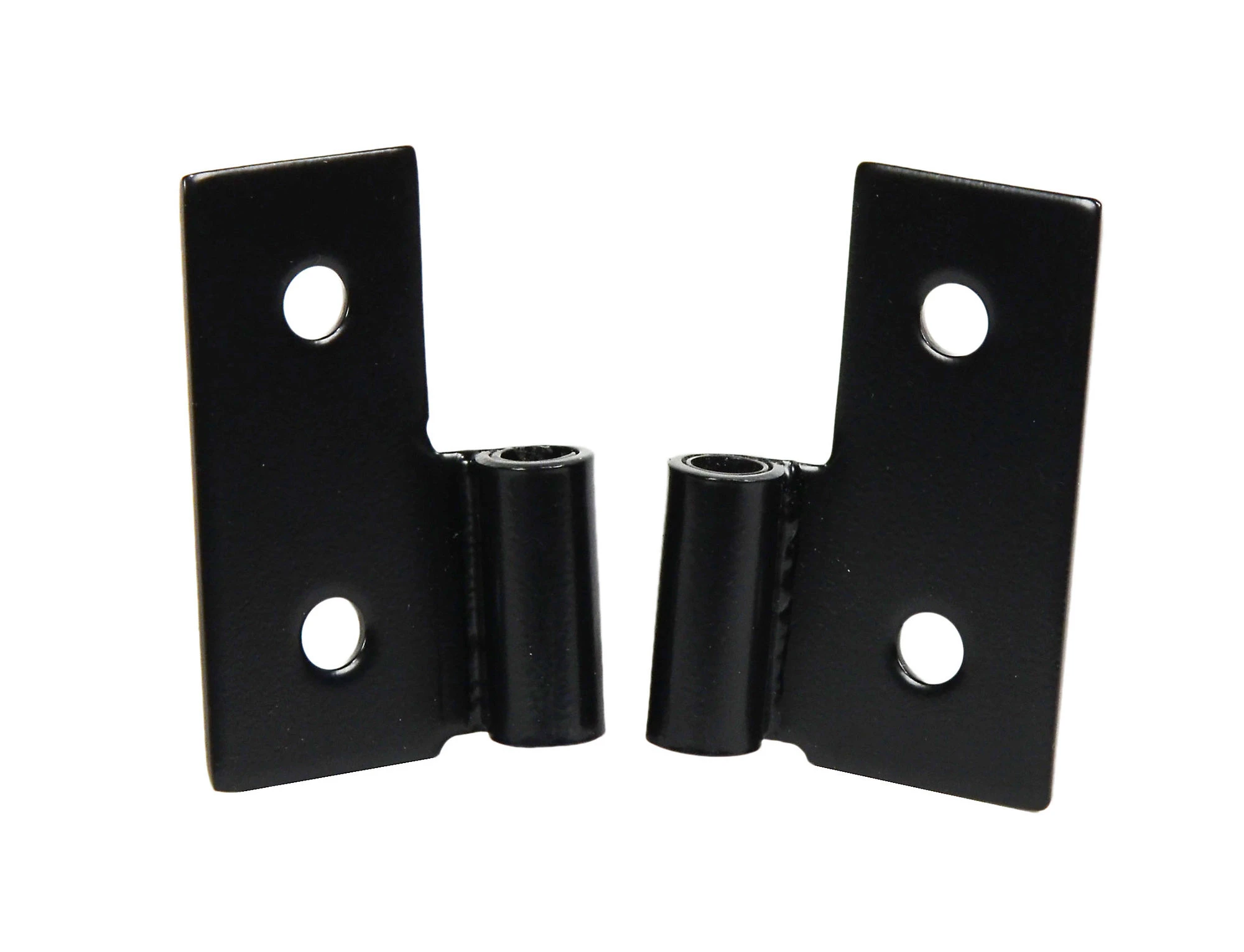 Kentrol Stainless Steel Lower Door Hinge Brackets for 76-06 Jeep CJ & Wrangler YJ, TJ, Unlimited
