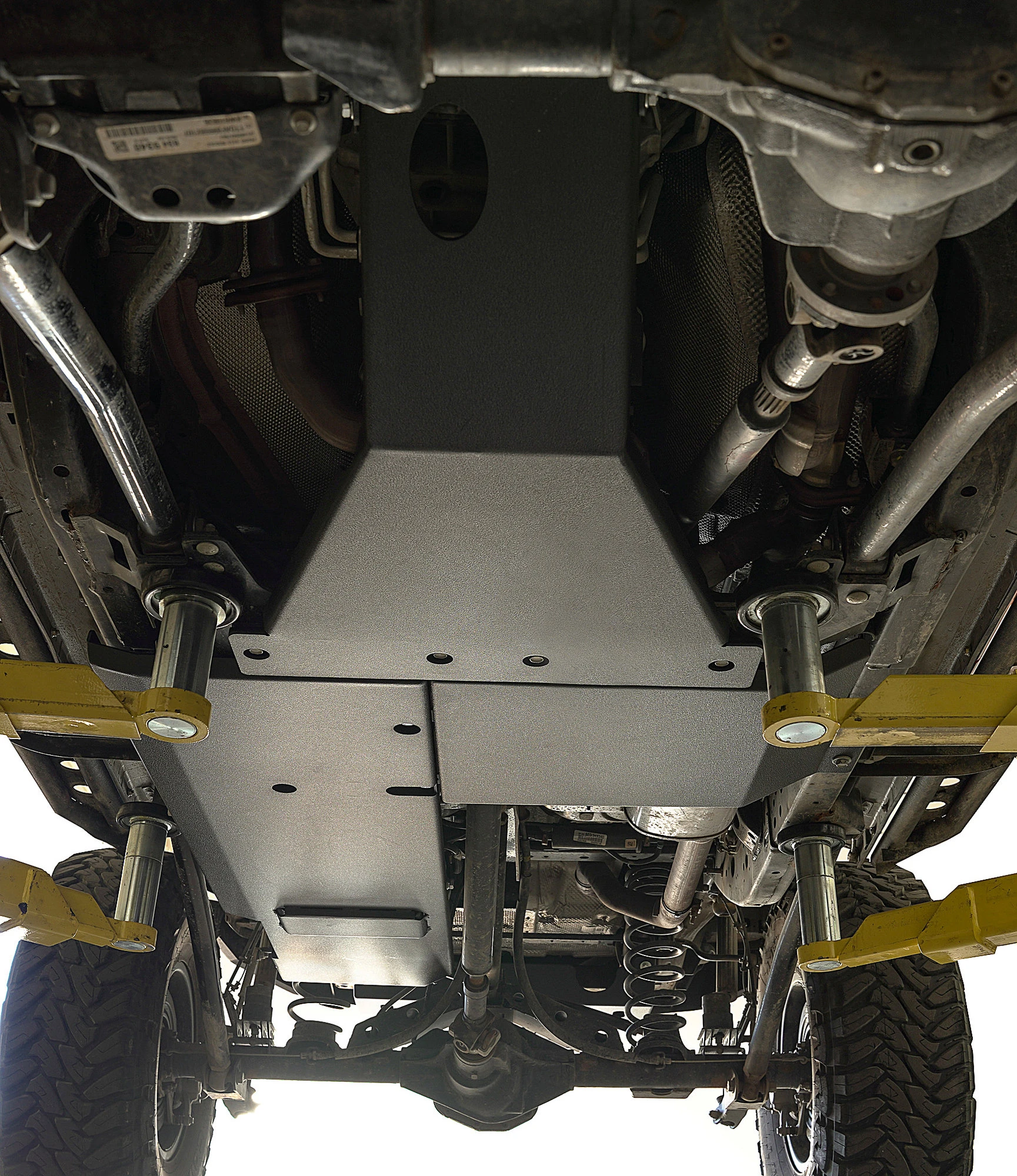 Paramount Automotive Transfer Skid Plate and Gas Tank Skid Plate for 18-20 Jeep Wrangler Unlimited JL 4-Door with 3.6L Engine