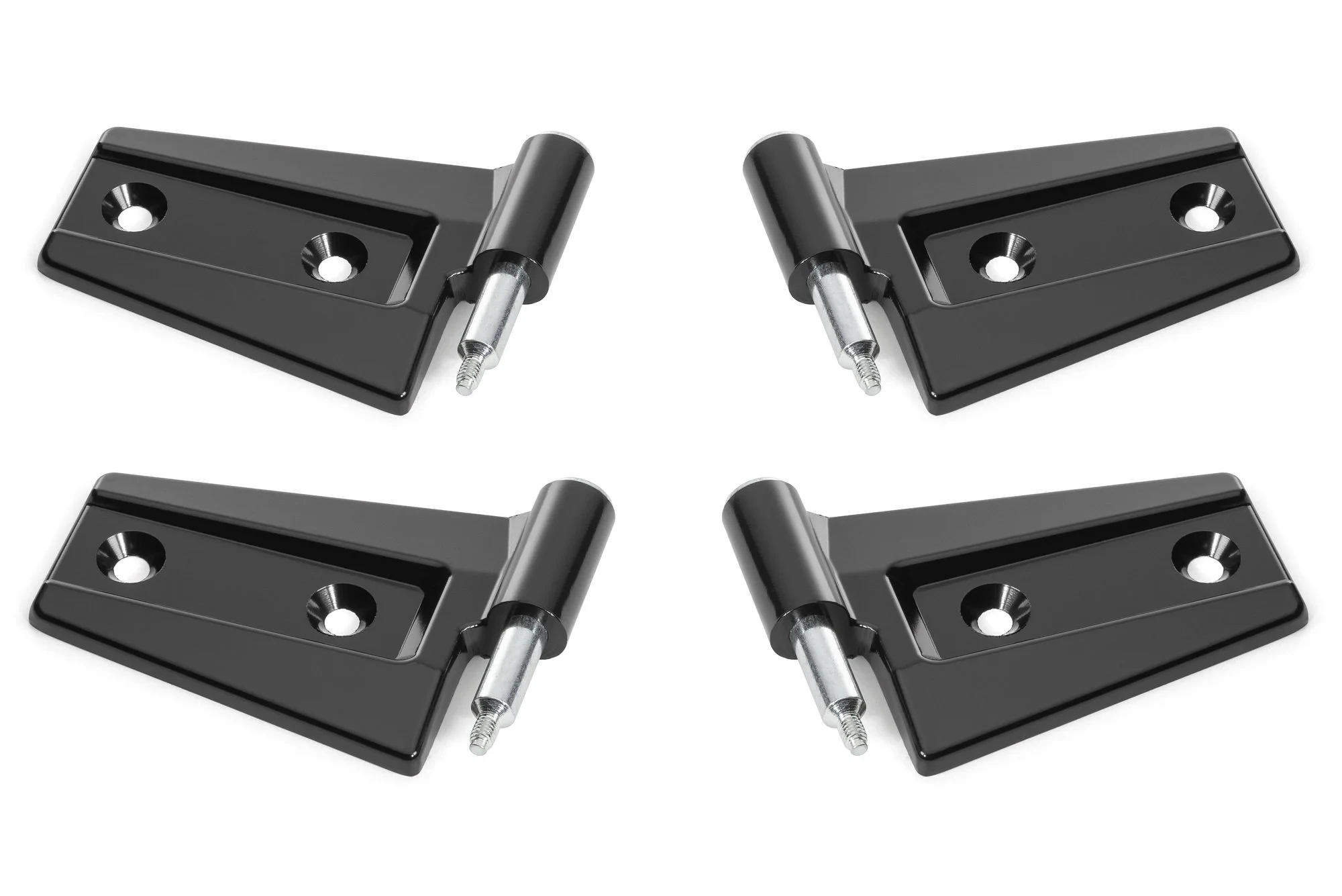 Quadratec Replacement Door Hinge Set for 07-18 Jeep Wrangler JK
