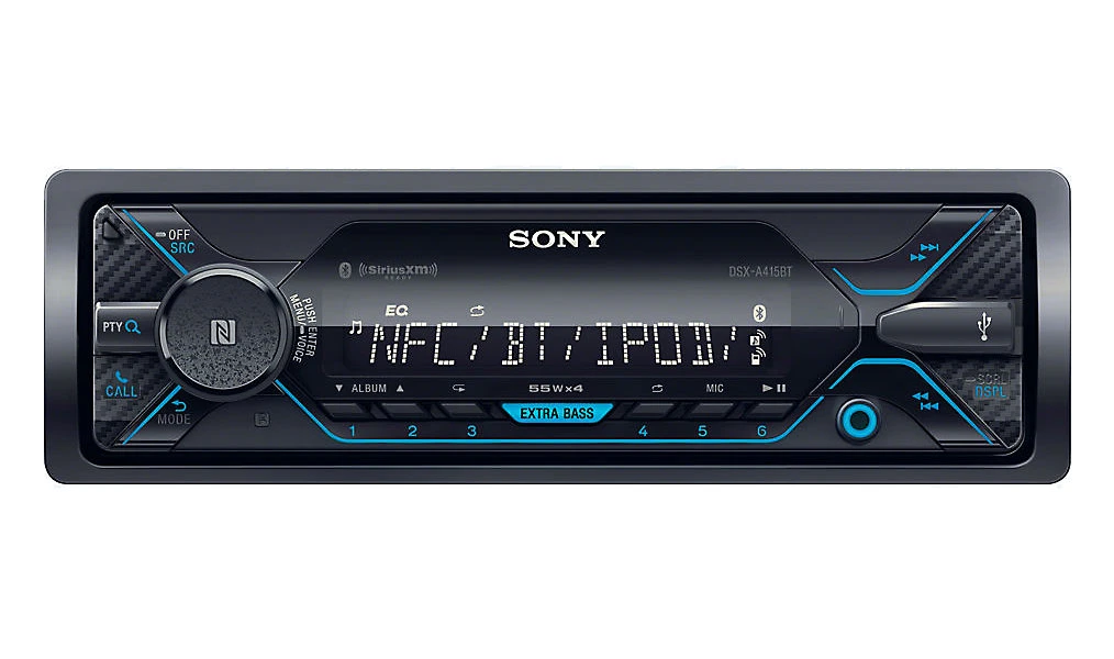 Sony DSX-A415BT Stereo Receiver with Bluetooth